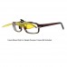 IDEAL Night Vision Polarized Clip-on Flip-up Driving Sunglasses (Yellow)